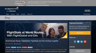 World Routes Recap: FlightGlobal, FlightStats and Diio Working ...