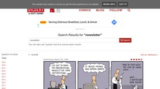 Search Results for newsletter | Dilbert by Scott Adams