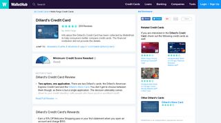 Dillard's Credit Card Reviews - WalletHub