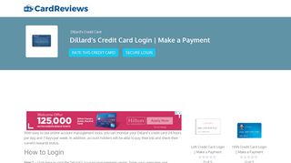Dillard's Credit Card Login | Make a Payment - Card Reviews