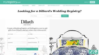 Dillards Wedding Registry | MyRegistry.com