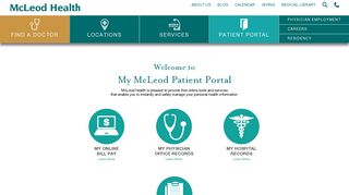 Patient Portal | McLeod Health Clarendon | McLeod Health