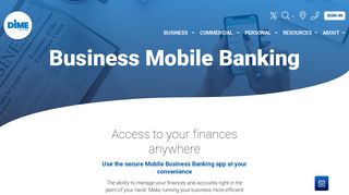 Business Mobile Banking | Dime Community Bank