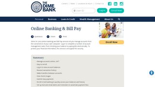 Online Banking & Bill Pay | The Dime Bank | Honesdale, PA ...