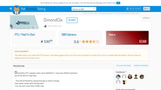 Review of DimondClix : Scam or legit ? - NetBusinessRating