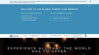 Privileges | Diners Club International