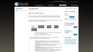 Diners Club - Club Rewards and Benefits - Diners Club Canada