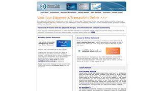 Diners Club Singapore - Online Statement Registration