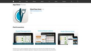 DineTime Host on the App Store - iTunes - Apple