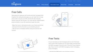 Free Calls & Free Texts - Dingtone