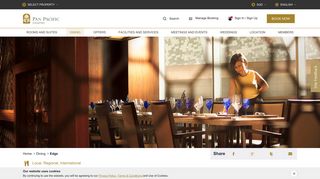 Edge at Pan Pacific Singapore - Pan Pacific Hotels Group