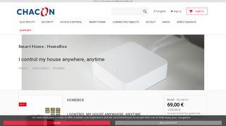 Home automation system: HomeBox - DiO Connected Home - Chacon