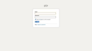 DIP: Sign in - Desteni I Process