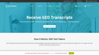 Verify & Request GED Transcripts | Parchment