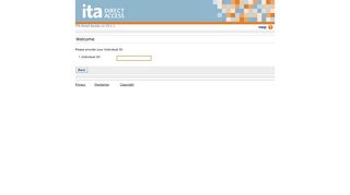 ITA Direct Access - Login