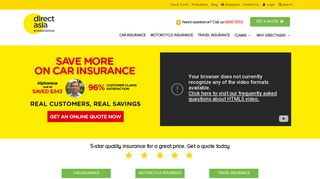 DirectAsia Insurance: Car, Motorcycle & Travel Insurance Online