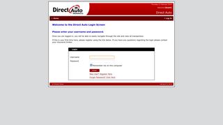Direct Auto Insurance Company - Bill It Now