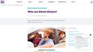 Direct Choice Insurance & Contact Details | MoneySuperMarket