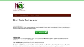 Direct Choice Car Insurance