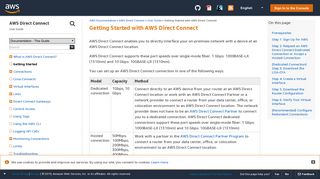 Getting Started with AWS Direct Connect - AWS Documentation