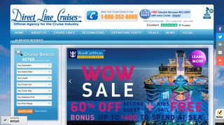 Direct Line Cruises: Cruise Deals and Discount Cruise Vacations