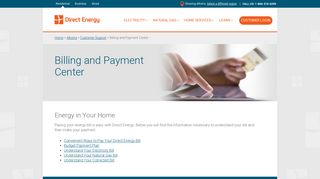 Billing & Payments for Alberta | Direct Energy