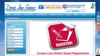 Mandatory Guest Registration - Direct Line Cruises