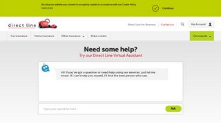 Direct Line - Contact Us