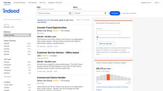 Direct Line Group Jobs in Bromley - January 2019 | Indeed.co.uk
