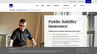 Public Liability Insurance from AXA Business Insurance