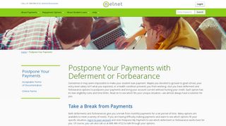 Postpone Your Payments with Deferment or Forbearance - Nelnet