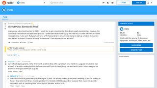 Direct Music Service Dj Pool. : DJs - Reddit