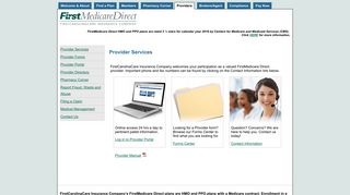 FirstMedicare Direct - Providers