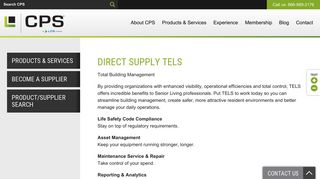 Direct Supply TELS | CPS
