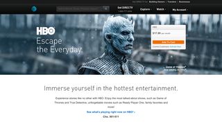 HBO on DIRECTV | Watch HBO Channels, Movies & Shows