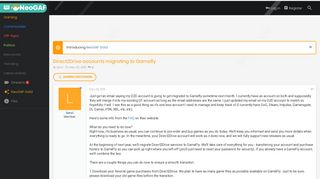 Direct2Drive accounts migrating to Gamefly | NeoGAF