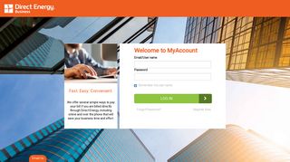 Direct Energy Customers | MyAccount| Quick Easy Log in | Direct ...