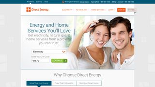 Direct Energy: Electric Company & Natural Gas Provider