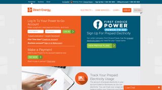 Prepaid Electricity Houston & Dallas - Pay As You Go ... - Direct Energy
