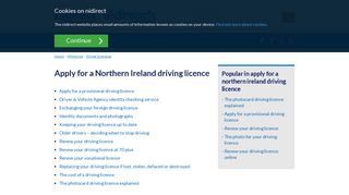 Apply for a Northern Ireland driving licence | nidirect