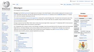 Directgov - Wikipedia
