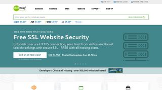 Web Hosting & Domain Names - Doteasy.com