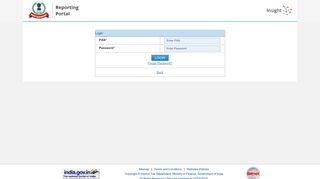 Login - Income Tax Department | Reporting Portal | Project Insight