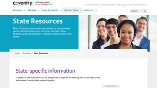 State Resources - Coventry