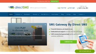 SMS Gateway, SMS Service & SMS Provider | Direct SMS