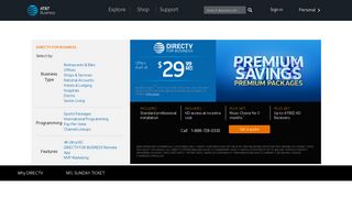 Business TV Service and Packages | DIRECTV FOR BUSINESS