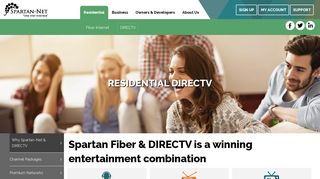 Spartan-Net DIRECTV Service for Apartment and Home
