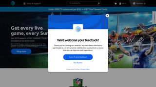NFL Sunday Ticket from DIRECTV - 2018 NFL Season - AT&T