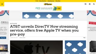 AT&T unveils DirecTV Now streaming service, offers free Apple TV ...