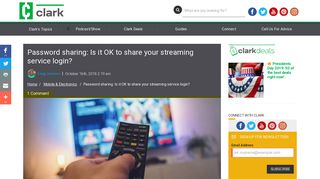 Password sharing: Is it OK to share your streaming service login ...